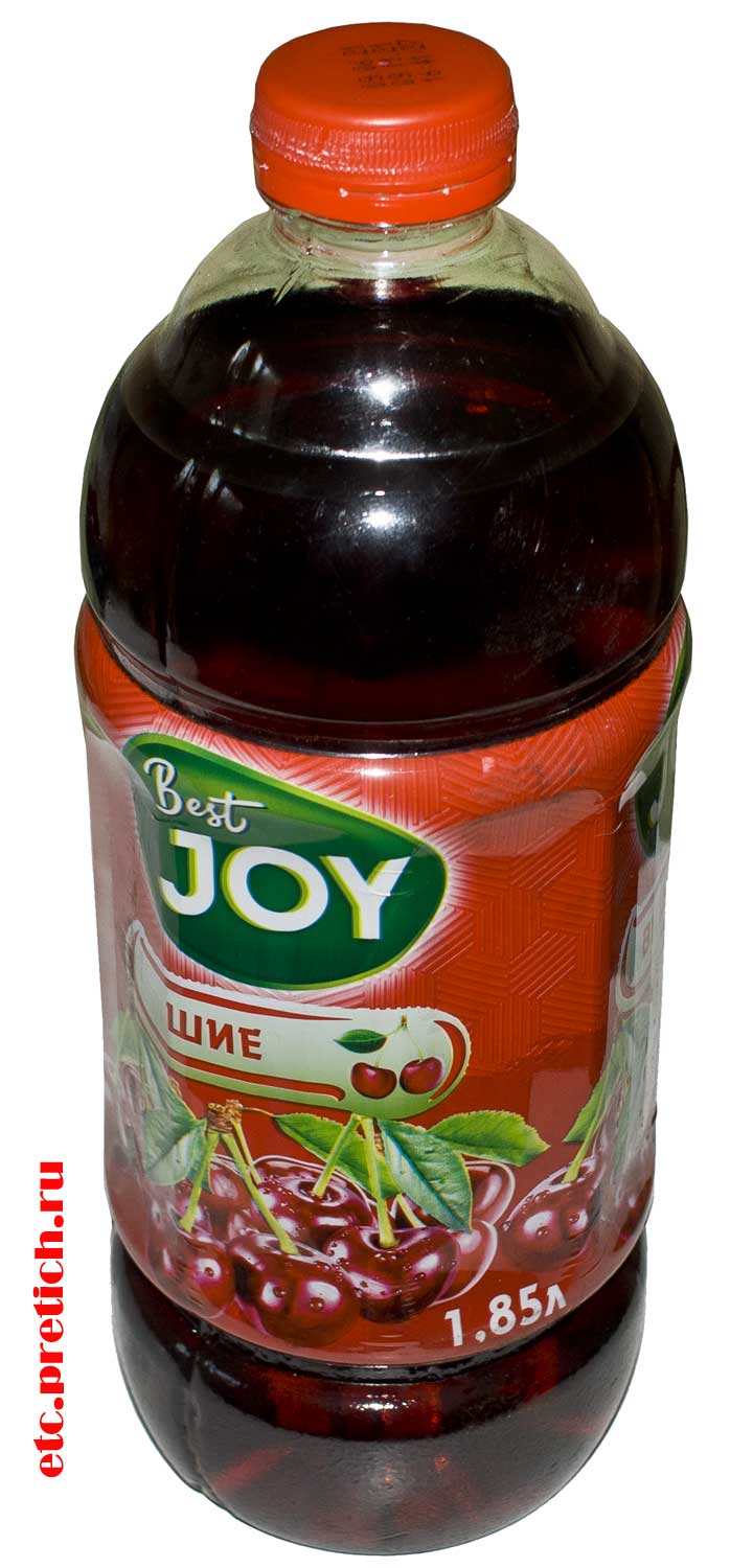 Отзыв на Best joy Вишня напиток безалкогольный не газированный
