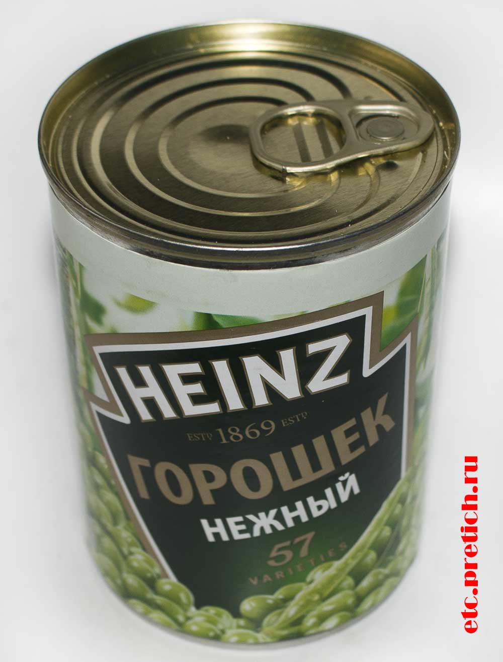 Отзыв на HEINZ горошек зеленый нежный консервированный из Польши