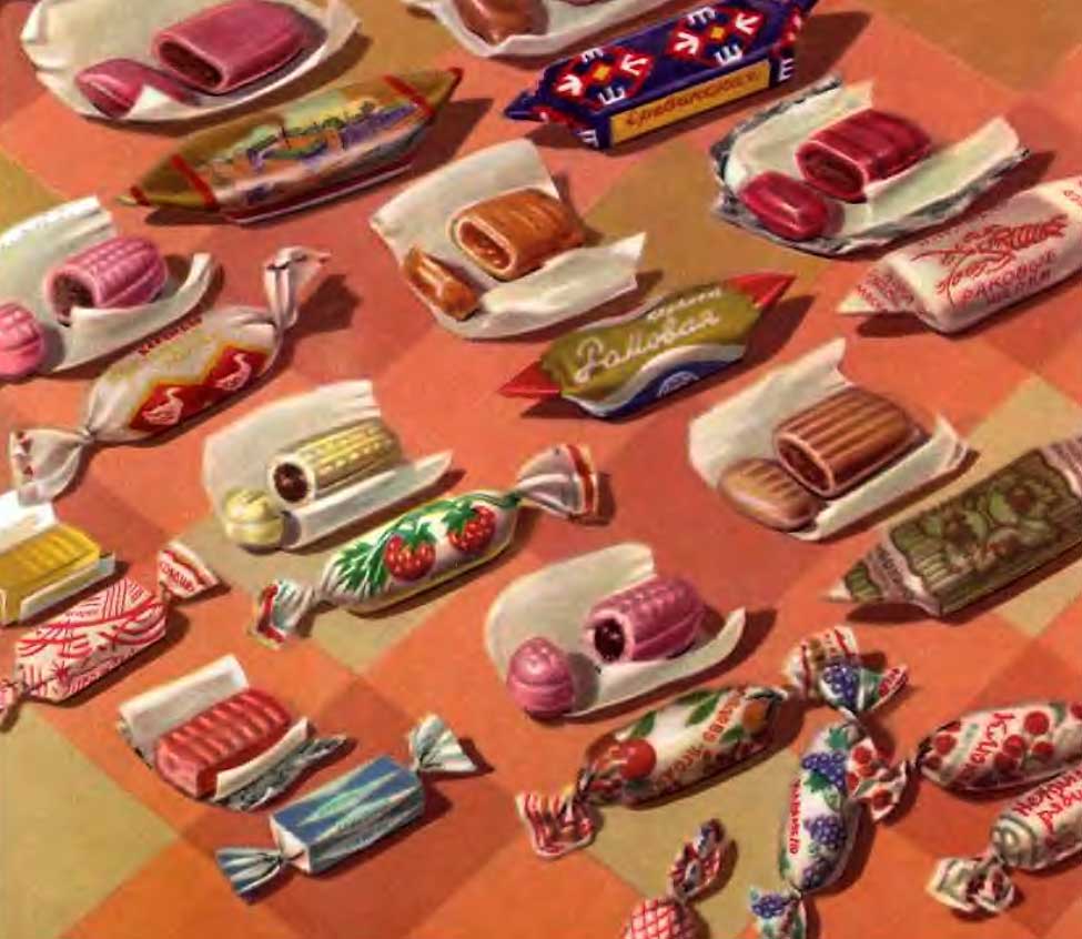 Конфеты в Советском Союзе - самые лучшие, их история, технология, цены