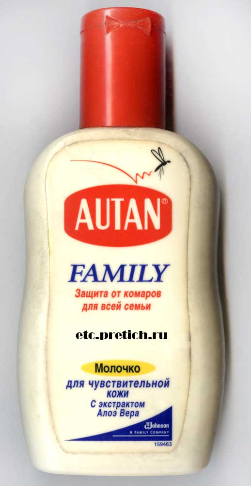 отзыв и впечатление на AUTAN Family от кровососущих насекомых