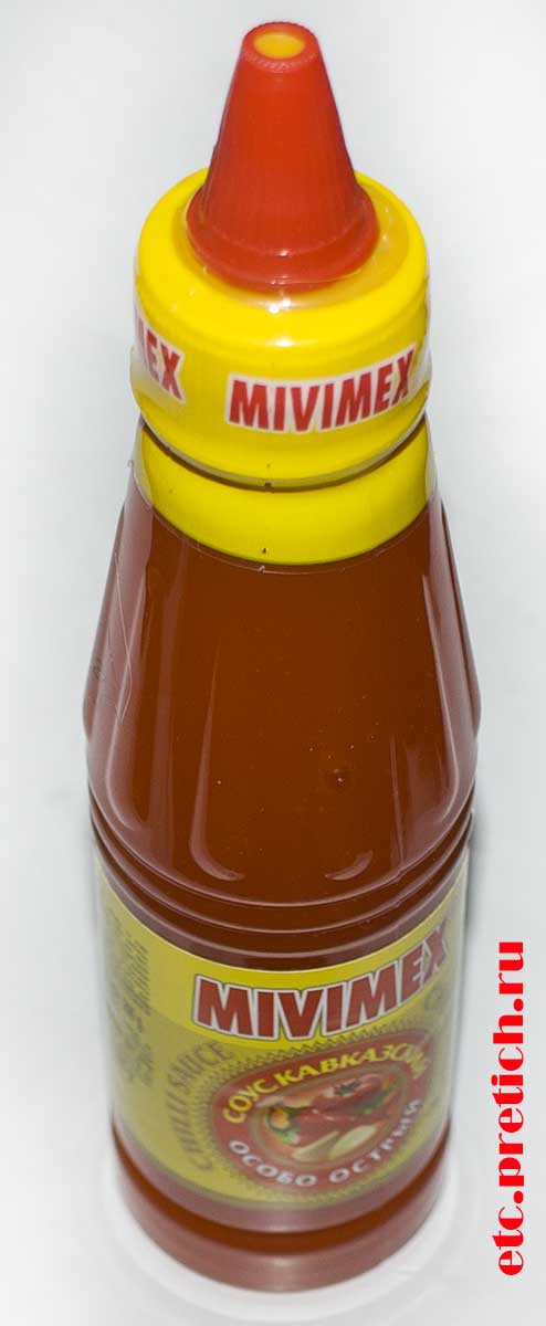 Соус кавказский MIVIMEX особо острый впечатление и какой вкус