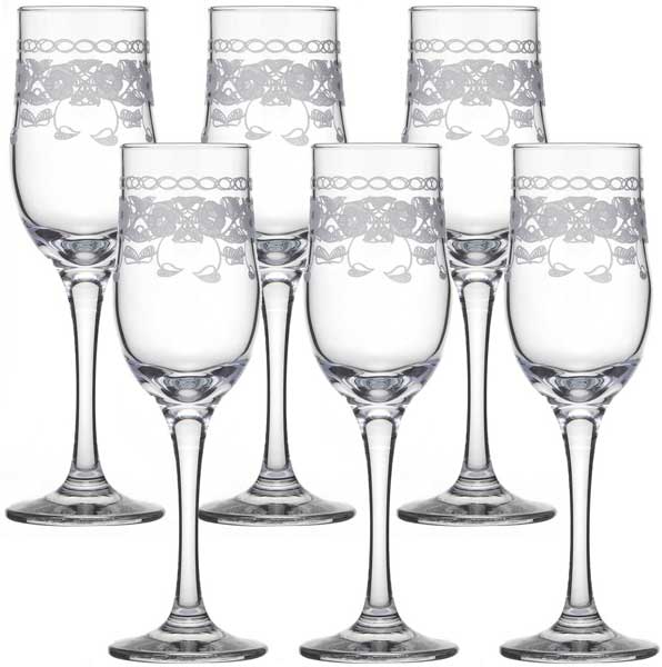 бокалы для шампанского - тюльпан или флер, самое удобное и практичное