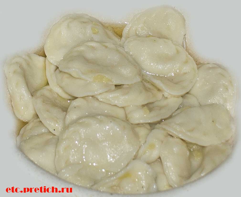 отзыв на вареники с картофелем Смак из Казахстана, плохо, не вкусно