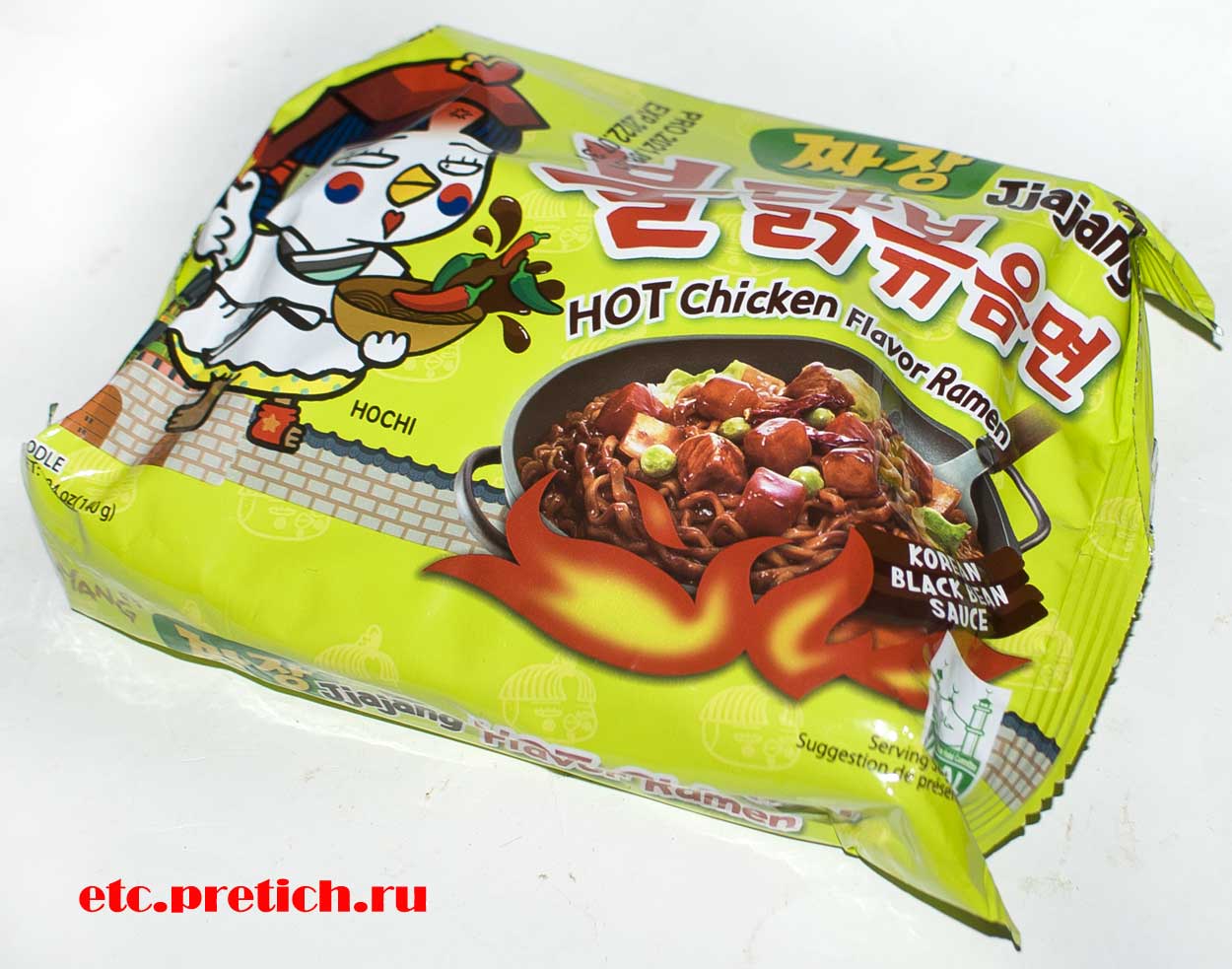 SamYang Jiaiang Hot Chicken злейшая и жгучая лапша БП из Кореи
